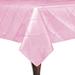 Ultimate Textile Embroidered Pintuck Taffeta 72 X 108-Inch Rectangular Tablecloth Bubble Gum 108.0 W x 72.0 D in gray/ in Pink | Wayfair