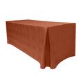 Ultimate Textile -3 Pack- Damask Kenya 8 Ft. Fitted Tablecloth - Fits 30 X 96-Inch Rectangular Tables - 42"H | 30 W x 96 D in | Wayfair