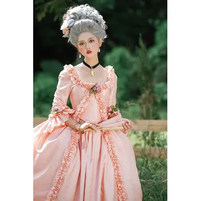 Marie Antoinette-Robe Coloniale Vintage Tenue de Bal Costume Renaissance Siècle Participé