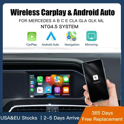 AUTOABC-Carplay sans fil pour Mercedes Benz Navigation automatique Android A B C E CLA GLA