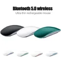 Souris Magique Sans Fil Rechargeable Bluetooth 5.0 Ergonomique Ultra-Mince Silays euse pour IOS