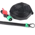 Kit de Système d'Irrigation Goutte à Goutte 5-50m 2 Trous 40cm Serre Sous Film Tuyau