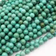 Perles rondes turquoises naturelles pour bricolage bijoux exécutifs vente en gros mixte pour tous