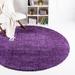 Indigo Round 8' Area Rug - Ebern Designs Zuniga Violet Area Rug | Wayfair EE43B913F6924B0F8A21A26DCB6C050F