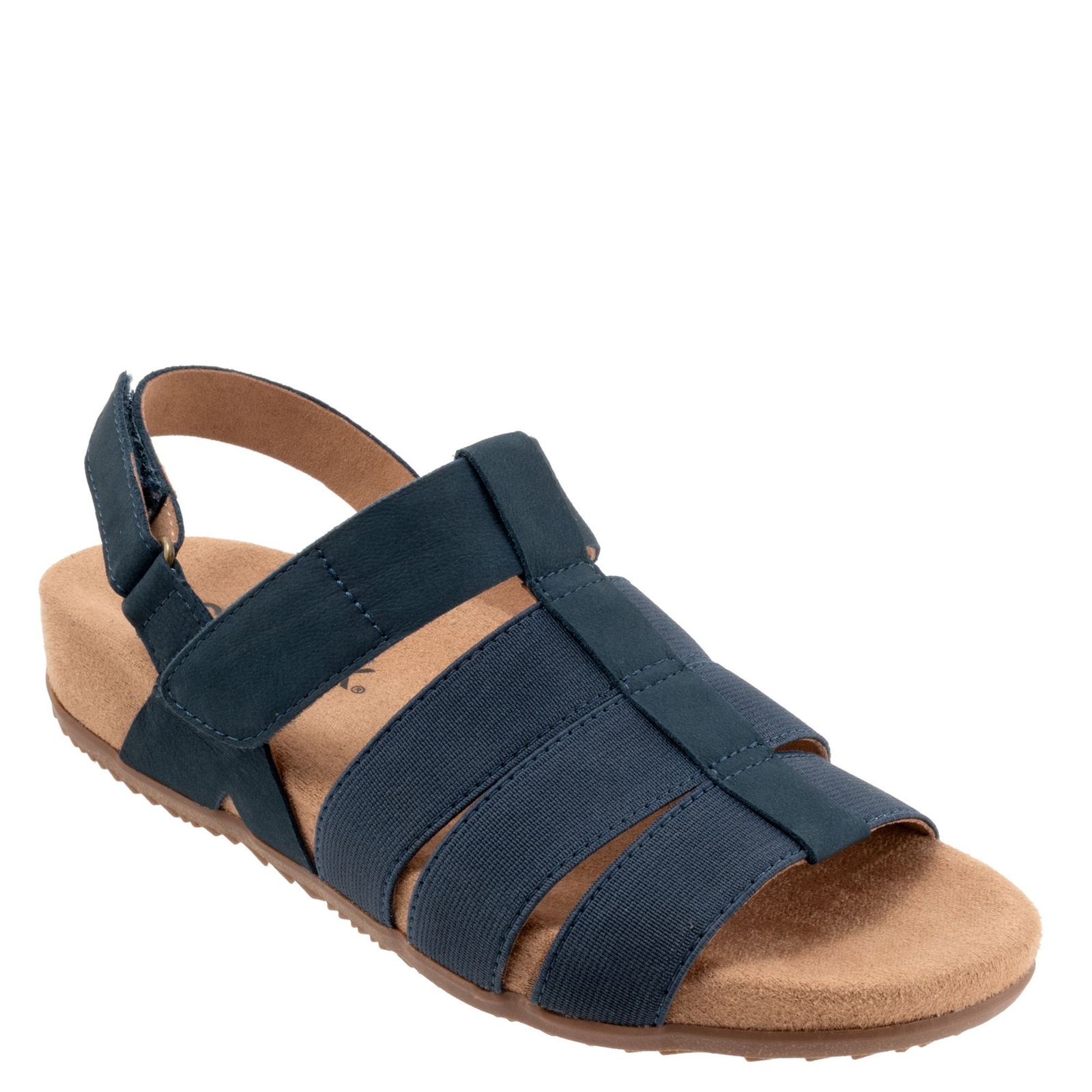 Softwalk Burnaby - Womens 10 Navy Sandal W2