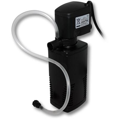 Sunsun - JP-022F Strömungspumpe 600l/h 8W Aquarium Pumpe mit 1-stufigem Aquarium Filter und 45° Image