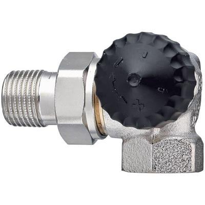Heimeier - imi Thermostat-Ventilunterteil mit geregeltem Widerstand, Winkeleck/Rechts, dn 15 Image