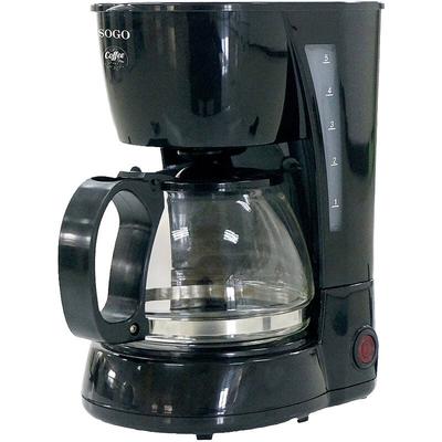 Sogo - Human Technology CAF-SS-5655 Kaffeemaschine Schwarz Fassungsvermögen Tassen=4 Glaskanne, Image