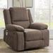 Latitude Run® Power Lift Recliner Chair Recliners For Elderly w/ Heat & Massage Polyester | 40.55 H x 36 W x 36.2 D in | Wayfair