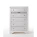 Rosdorf Park Ivenson 6 - Drawer Dresser in White | 51 H x 34 W x 17 D in | Wayfair 79B7B51D65D541D79AF7357E682A5760