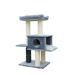 Tucker Murphy Pet™ Endress 57" H Cat Tree Manufactured Wood in Brown/Gray | 57 H x 23 W x 31 D in | Wayfair 11A8898F30184D54BE39930D2CFDADD2