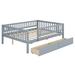 Red Barrel Studio® Kaelum Daybed Wood in Gray | 28.3 H x 57 W x 79.5 D in | Wayfair BDA7547E27054F79A4963774869652B1