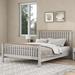 Red Barrel Studio® Solid + Manufactured Wood Slat Bed Wood in Brown/Gray | 42.9 H x 62.2 W x 83.9 D in | Wayfair FB396EE6632340F69E981B1885F41710