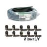 Tubo Rain Bird SPX-Flex 30 m + 10 Gomiti 16 mm x 3/4'' SBE050 (Set di Irrigazione)