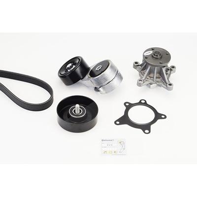 Continental Ctam Wasserpumpe + Keilrippenriemensatz [Hersteller-Nr. 6PK2140WP1] für Hyundai, Kia Image