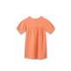 Sanetta Pure Mädchen-Kleid aus Musselin Orange | Hochwertiges und gemütliches Kleid aus Bio-Baumwolle für Mädchen. Baby & Kinder Bekleidung 080