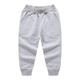 Jungen 3D Einfarbig Hose Sommer Herbst Aktiv Basic Baumwolle kinderkleidung 3-10 Jahre Casual Täglich Regular Fit