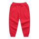 Jungen 3D Einfarbig Hose Sommer Herbst Aktiv Basic Baumwolle kinderkleidung 3-10 Jahre Casual Täglich Regular Fit