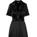 STAUD Women Millie Belted Acetate Polyester Maxi Dress - Black