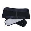Self-heating Magnetic Therapy Support Brace Removable Adjustable Back Waist Belt Lumbar Lower Massage Pain Relief Heated Support Pads for Women and Men - Size XL (Black)