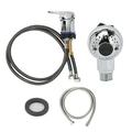 Shampoo Bowl Faucet Sprayer Kit Hot Cold Mixing Valve Salon Sink Faucet Replacement with 120cm Copper Hose