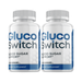 Gluco Switch Pills For Blood Sugar Support 120 Capsules -2 Pack