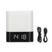 Night Light Bluetooth Speaker Touch Control LED Alarm Clock Bluetooth Speaker for Leisure Living Room Bedroom Reading