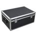 New Premium Aluminum Storage Carrying Case Black Box Holds 510 Discs with Hanger Sleeves