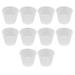 10pcs Replacement Earbud Silicone Cone Shaped Earbud Tips Set for Hearing Amplifier