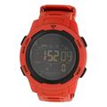 Men Smart Sports Watch LED Screen 50 Meters Waterproof Digital Watch Outdoor Multifunction Sports Watch Red