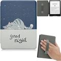 Artyond Case for Kindle Paperwhite 2021 PU Leather Hand Strap with Auto Sleep/Wake Case for 6.8 Kindle Paperwhite 11th Generation 2021 Release and Kindle Paperwhite Signature Edition Cat