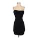 Princess Polly Cocktail Dress - Mini: Black Solid Dresses - Women's Size 2