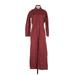 Madewell Jumpsuit Collared Long sleeves: Burgundy Jumpsuits - Women's Size X-Small