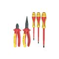 Jeu de pinces et tournevis isolés ks tools Ergotorque Ultimate - 5 pcs - 117.1106