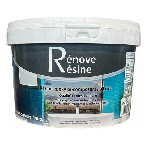Résine colorée multisupport Renove Resine - ral 5003 Bleu saphir - 0.5L - Idéale carrelage,