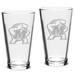 Maryland Terrapins 2-Piece 16oz. Classic Pub Glass Set