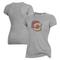 Women's Alternative Apparel Gray Oberlin Yeomen The Keepsake T-Shirt