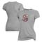 Women's Alternative Apparel Gray Stevens Institute of Technology Ducks The Keepsake T-Shirt