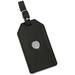 Black Nevada Wolf Pack Leather Luggage Tag