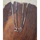 Vintage 9Ct White Gold Fine Box Chain/Necklace 20 1/4 Inches Length Weighs 2.6 Grams