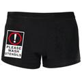 Mens Black Funny Boxers Please Wash Utensils Shorts Boxers