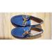 J. Crew Shoes | J Crew Men's Sz 9 Boat Shoes Driving Moccasin Navy Blue Tie Slip On Spring Wear | Color: Blue | Size: 9