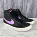 Nike Shoes | Nike Blazer Mid '77 Black Fuchsia Da4086-005 Women Size 7.5/Youth Size 6y | Color: Black | Size: 7.5