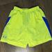 Under Armour Shorts | Mens Under Armour Heat Gear Shorts Sz M 9” | Color: Blue/Yellow | Size: M