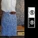 Michael Kors Skirts | Michael Kors Belted Skirt | Color: Blue/White | Size: 0
