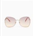 Torrid Accessories | 3/$30 Torrid Gold Tone Square Butterfly Sunglasses | Color: Gold | Size: Os