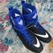 Nike Shoes | Nike Football Cleats (Nwot) | Color: Black/Blue | Size: 14.5