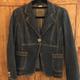Michael Kors Jackets & Coats | Michael Kors Denim Jacket Blazer 8p Nwt | Color: Blue | Size: 8p