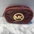 Michael Kors Bags | Michael Kors Cosmetic Bag | Color: Red | Size: Os