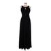 Sangria Cocktail Dress - Maxi: Black Dresses - Women's Size 8